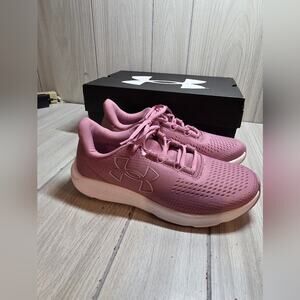 Under Armour Womens Charged Pursuit 3 Running Shoes Sneakers Size 8.5 Rose Pink
